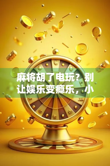 麻将胡了电玩？别让娱乐变瘾乐，小心你的人生也杠上开花！