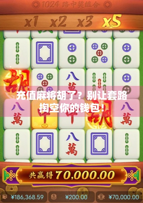 充值麻将胡了？别让套路掏空你的钱包！