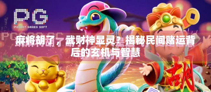 麻将胡了，武财神显灵？揭秘民间赌运背后的玄机与智慧