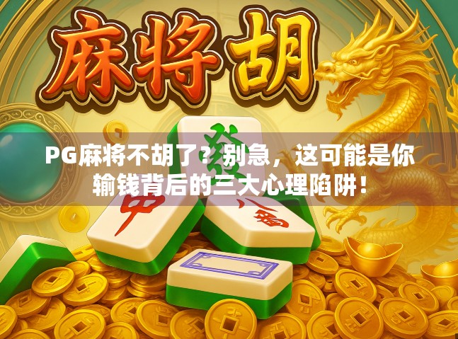 PG麻将不胡了？别急，这可能是你输钱背后的三大心理陷阱！