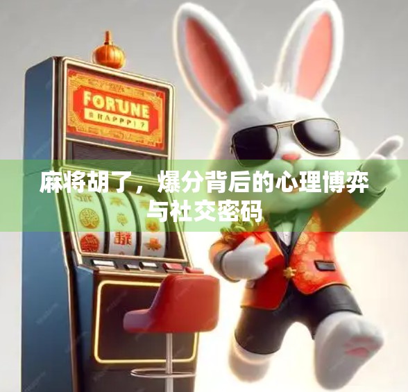 麻将胡了，爆分背后的心理博弈与社交密码