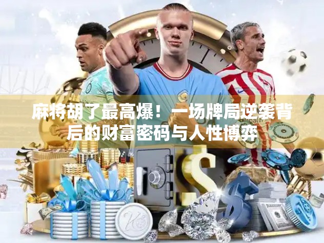 麻将胡了最高爆！一场牌局逆袭背后的财富密码与人性博弈