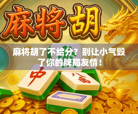 麻将胡了不给分？别让小气毁了你的牌局友情！