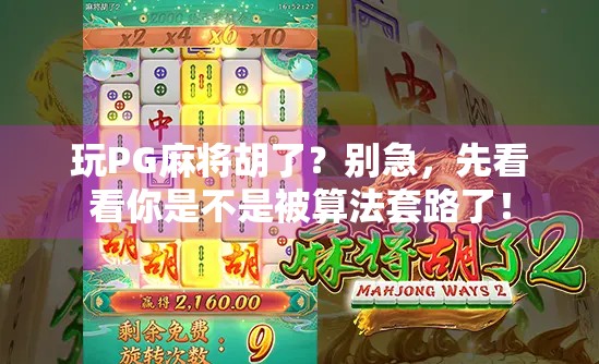 玩PG麻将胡了？别急，先看看你是不是被算法套路了！