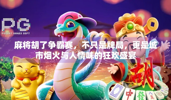 麻将胡了争霸赛，不只是牌局，更是城市烟火与人情味的狂欢盛宴