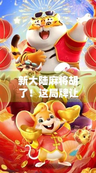 新大陆麻将胡了！这局牌让我重新认识运气和策略的魔力