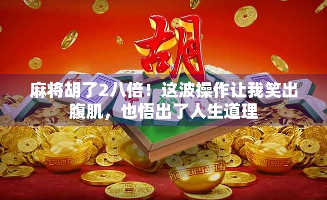 麻将胡了2八倍！这波操作让我笑出腹肌，也悟出了人生道理