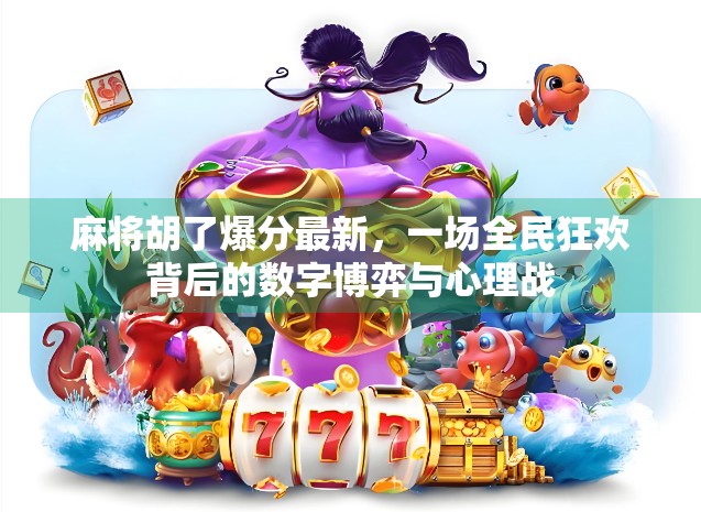 麻将胡了爆分最新,一场全民狂欢背后的数字博弈与心理战