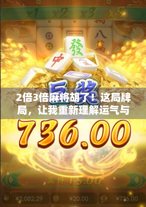 2倍3倍麻将胡了！这局牌局，让我重新理解运气与策略的博弈