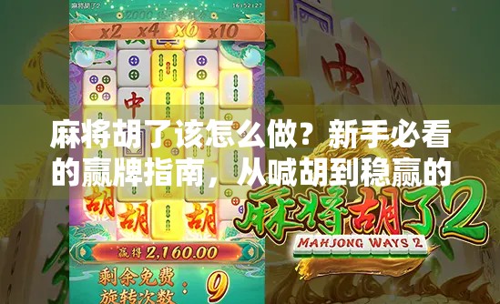麻将胡了该怎么做？新手必看的赢牌指南，从喊胡到稳赢的5个关键步骤！