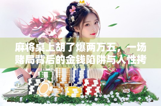 麻将桌上胡了爆两万五,一场赌局背后的金钱陷阱与人性拷问