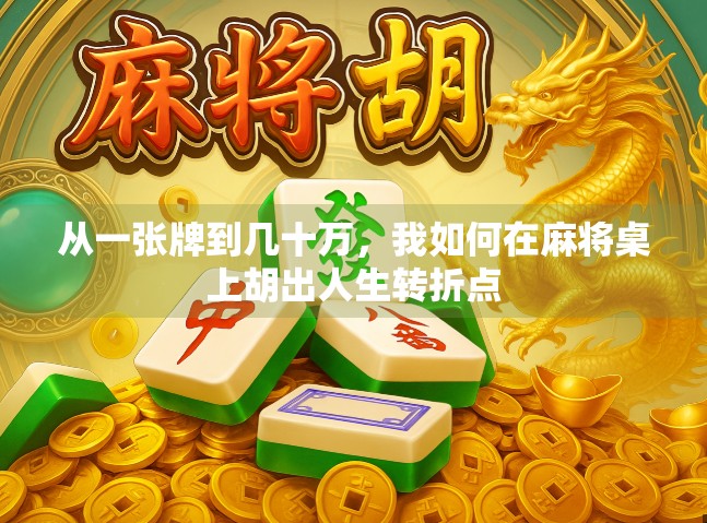 从一张牌到几十万，我如何在麻将桌上胡出人生转折点