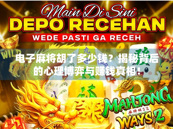 电子麻将胡了多少钱？揭秘背后的心理博弈与赚钱真相！