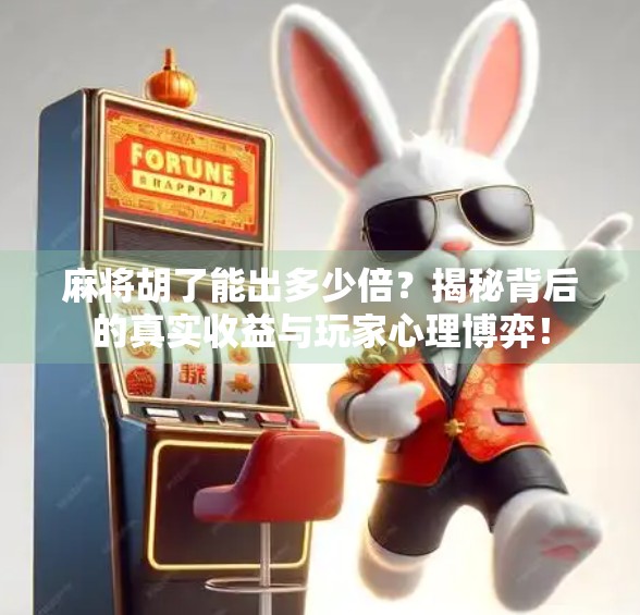 麻将胡了能出多少倍？揭秘背后的真实收益与玩家心理博弈！